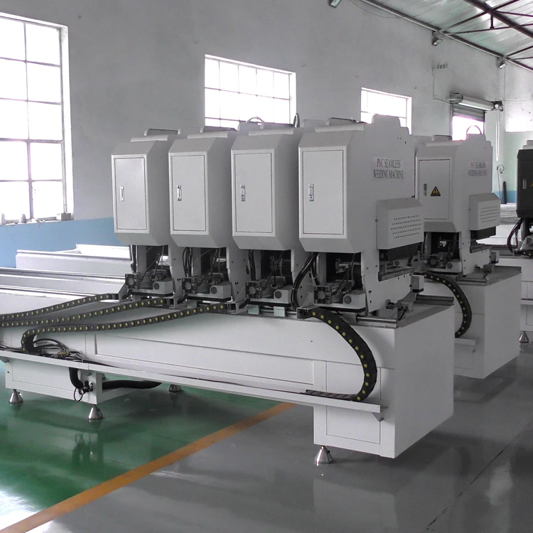 Maquina De Solda em PVC UPVC Window Making Machine Double Head Welding Machine for Welding PVC Windows and Doors