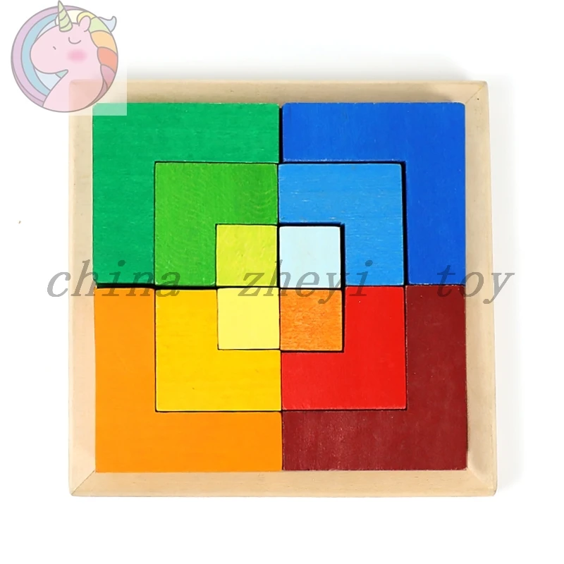 Factory direct sale Wooden Puzzle Jigsaw educational toys games custom kids kitchen  toys and other toys  parts