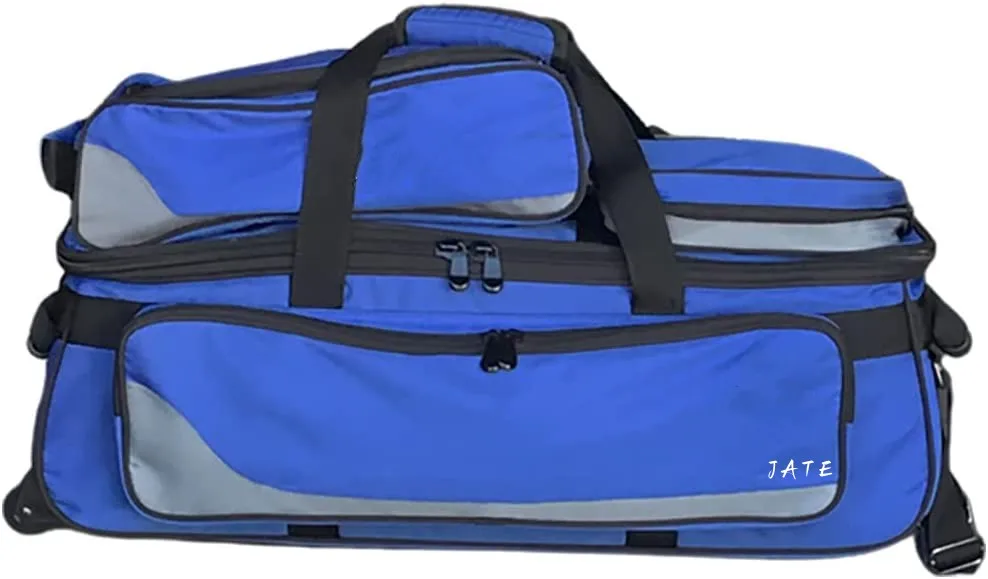 Top Quality Large Capacity Gym Bags With Shoe Bag Customized Bowling Storage Case Professional Bowling Trolley Bag