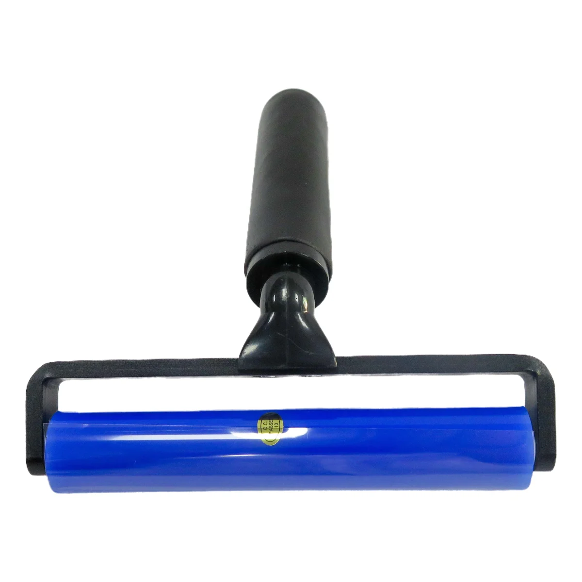 4-Inch Blue Silicone Sticky Roller - Reusable Dust Remover for PCB Cleaning with Plastic Handle