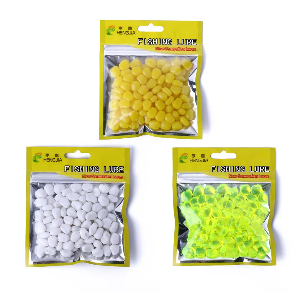 SO032 100 kernels of corn per bag Corn flavor to Appeal Fish Lure Fishing Bait Soft Lure for Big Small Fish