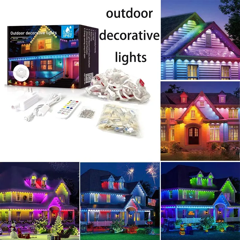 Factory Outdoor High Quality Christmas LED Pixel Light DC24V RGB RGBW Detachable Point Light Source For Landscape Building