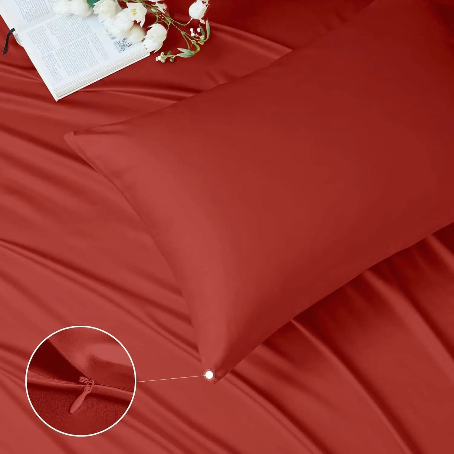 Bedding Set Silk Pillowcases 19/22/25 Momme Beauty Skincare 100% Mulberry Silk Fabric King Size Woven Simple 80 Solid Grade a