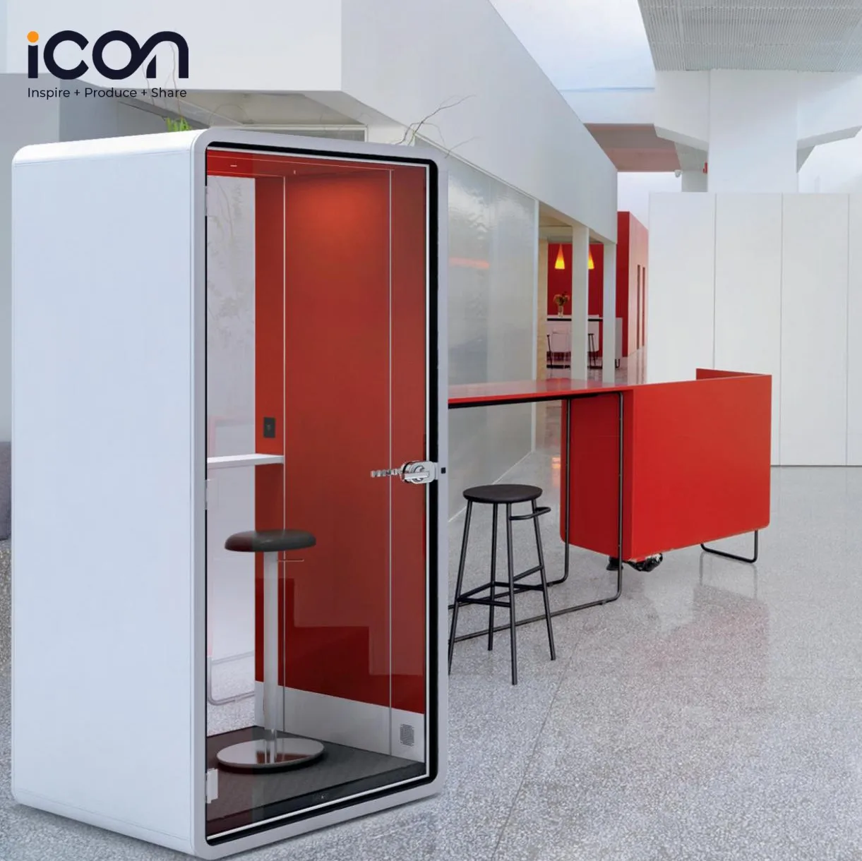 Modular Privacy Soundproof Pods Office Furniture Phone Booth Cabin Meeting Silent Movable Soundproof Cabin For Work Room