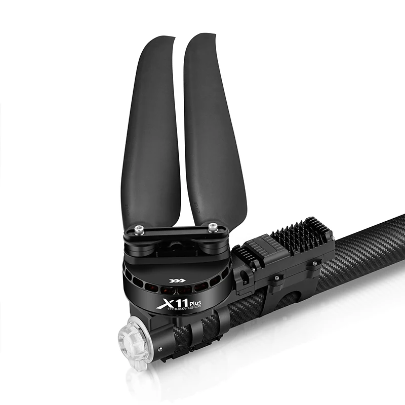 Brushless 3000w electric dc big motor iron core linear motor foc esc 50 kg thusth 4-axis 6-axis large drone motor with propeller