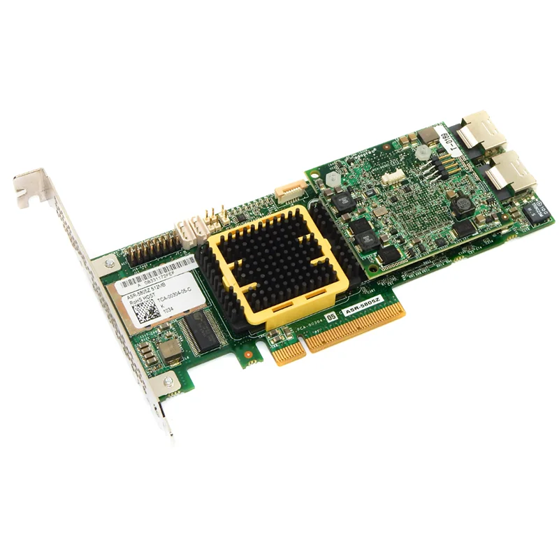 Adaptec ASR-5805Z 512MB PCI-E X8 SAS/SATA 3GB/S RAID Controller Card 2266900-R