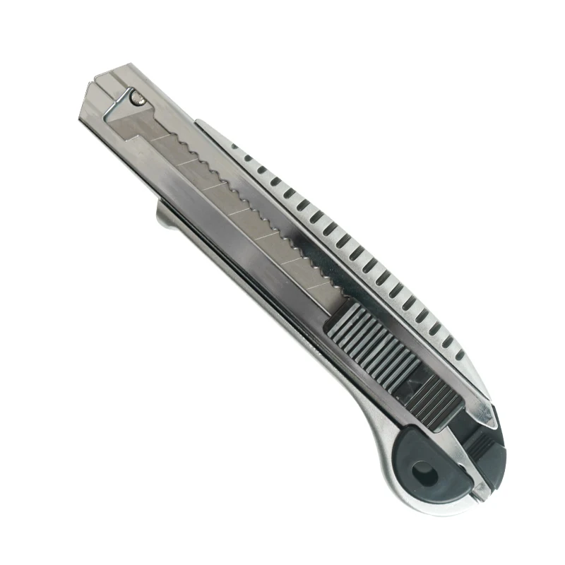 18mm Sliding Knife Heavy Duty Self Loading Blade Utility Cutter Knife With 5pcs Bade