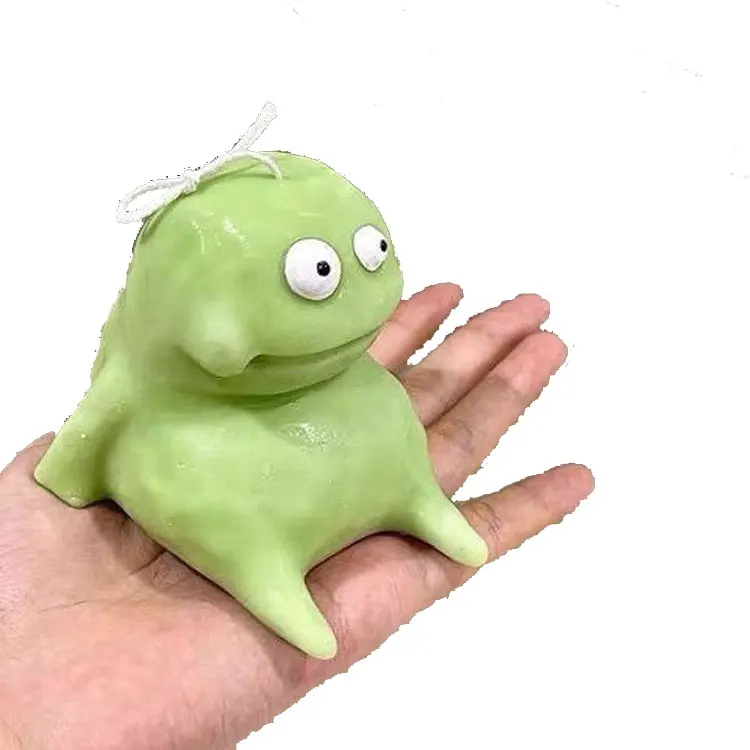 Mud Monsters Funny Ugly Frog Aromatherapy Candle Funny Sand Sculpture Candle