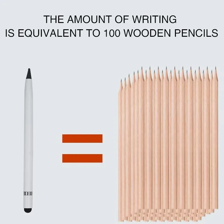 New metal inkless Pencil metallic erasable signing eternal pencil forever pencil for drawing