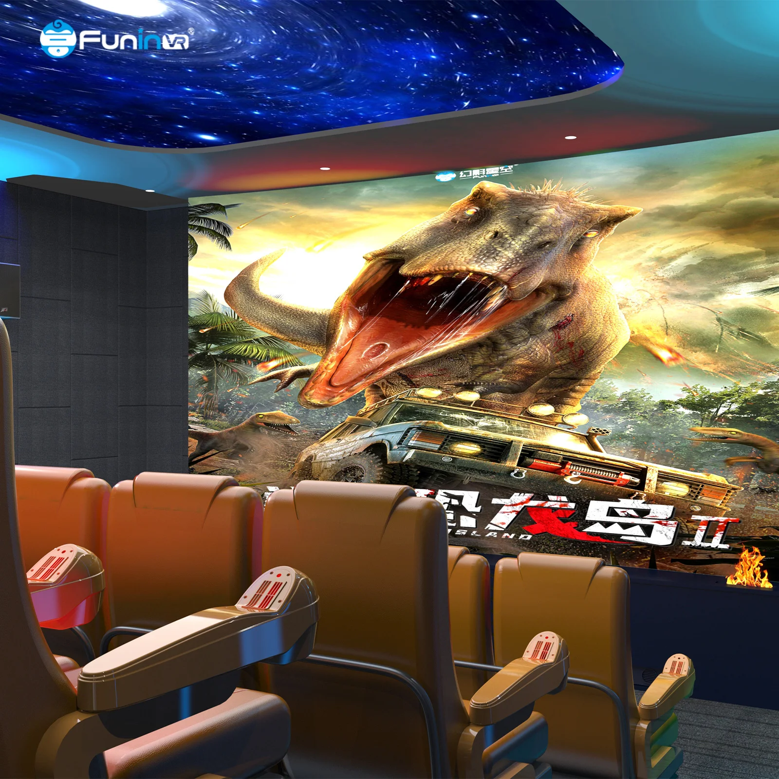 Manufacturer Zhuoyuan Virtual Reality 9d Vr 6 Seats Cinema 7d Theater Game Machines China Hydraulic, Electric Interactive Cinema