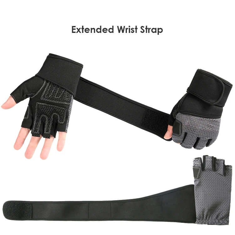 ZHOYA SPORT Silicone Gym Fitness Gloves Men Black Guantes Unisex Gym Workout Comfortable Guantes De Gimnasio Unisex Para Fitness