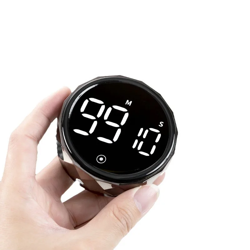 Magnetic Countdown Countup Timer with Large LED Display Electronic Kitchen Timer For Cooking Working Study Stopwatch Alarm Clock