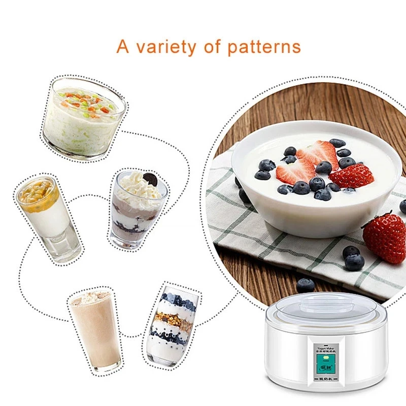 Wholesale Home Kitchen Appliance Yogurt Machine Stainless Steel Mini Yogurt Maker Automatic Electric Yogurt Maker