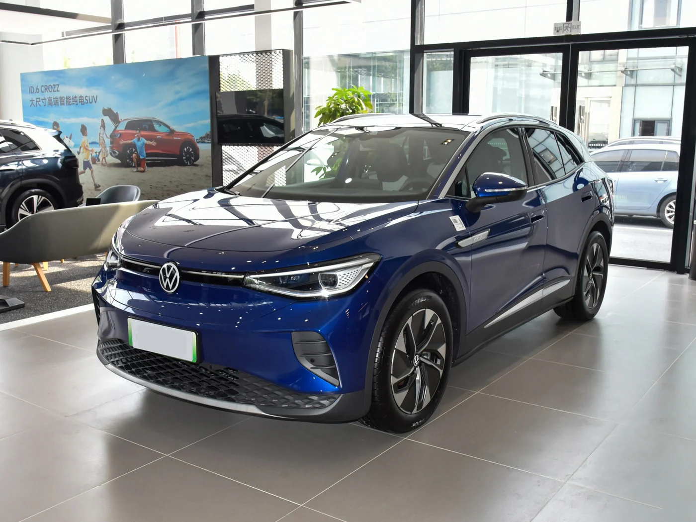 Single Speed Transmission High Performance Suv Used Pure Electric Cars For Volkswagen Id 4 Crozz