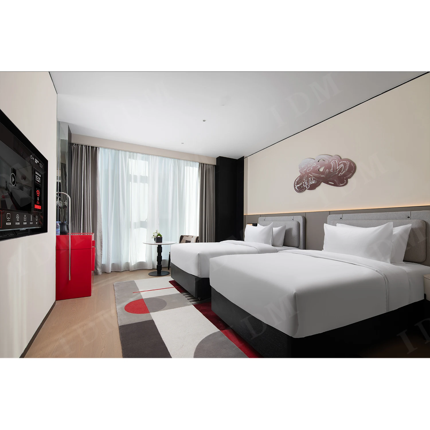 Foshan Hotel Furniture Supplier Hyundai Supports Customized Bedroom Furniture
