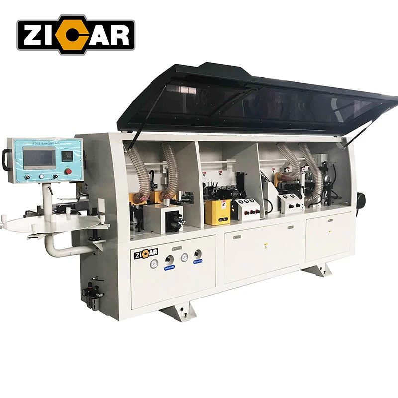 ZICAR MF50GM edge banding machine 6 functions woodworking mdf edge bander pre milling woodworking machine