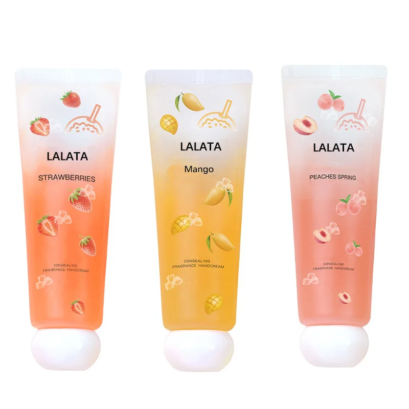 LALATA Wholesale Custom Luxury Nature Fruit Essential Oil Deep Moisturizing And Retain Water Children Hand Cream & Lotion