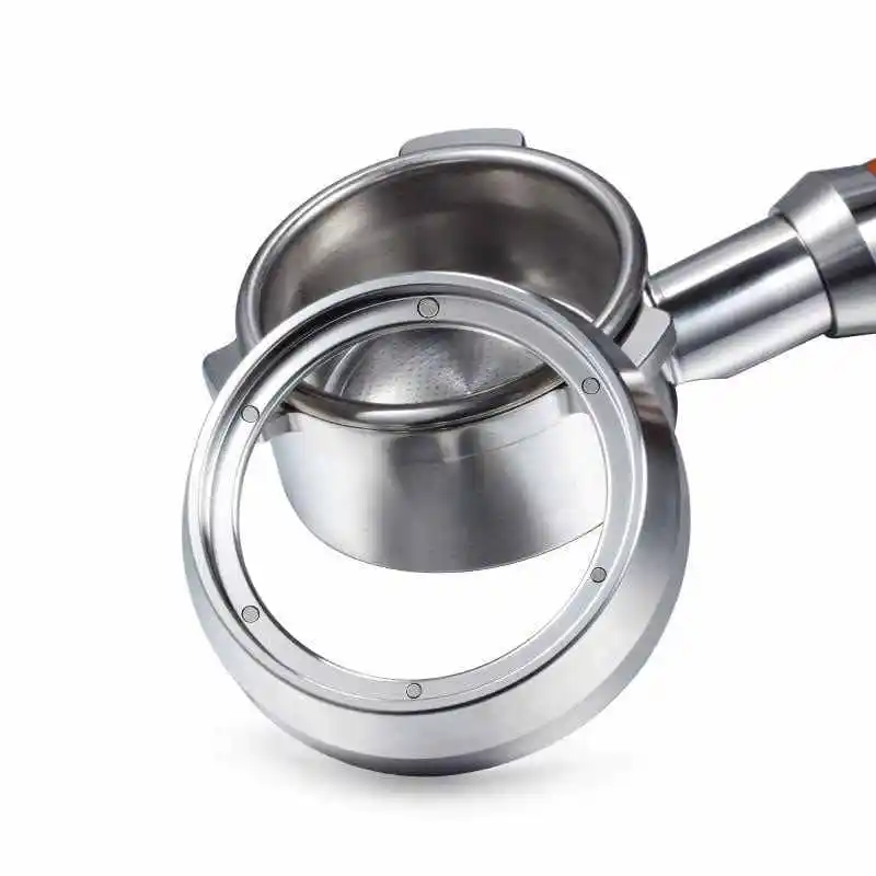 54mm Magnet  Stainless steel Dosing Funnel Ring, Intelligent Coffee Powder Catcher Ring, Espresso Dosing Funnel Portafilters
