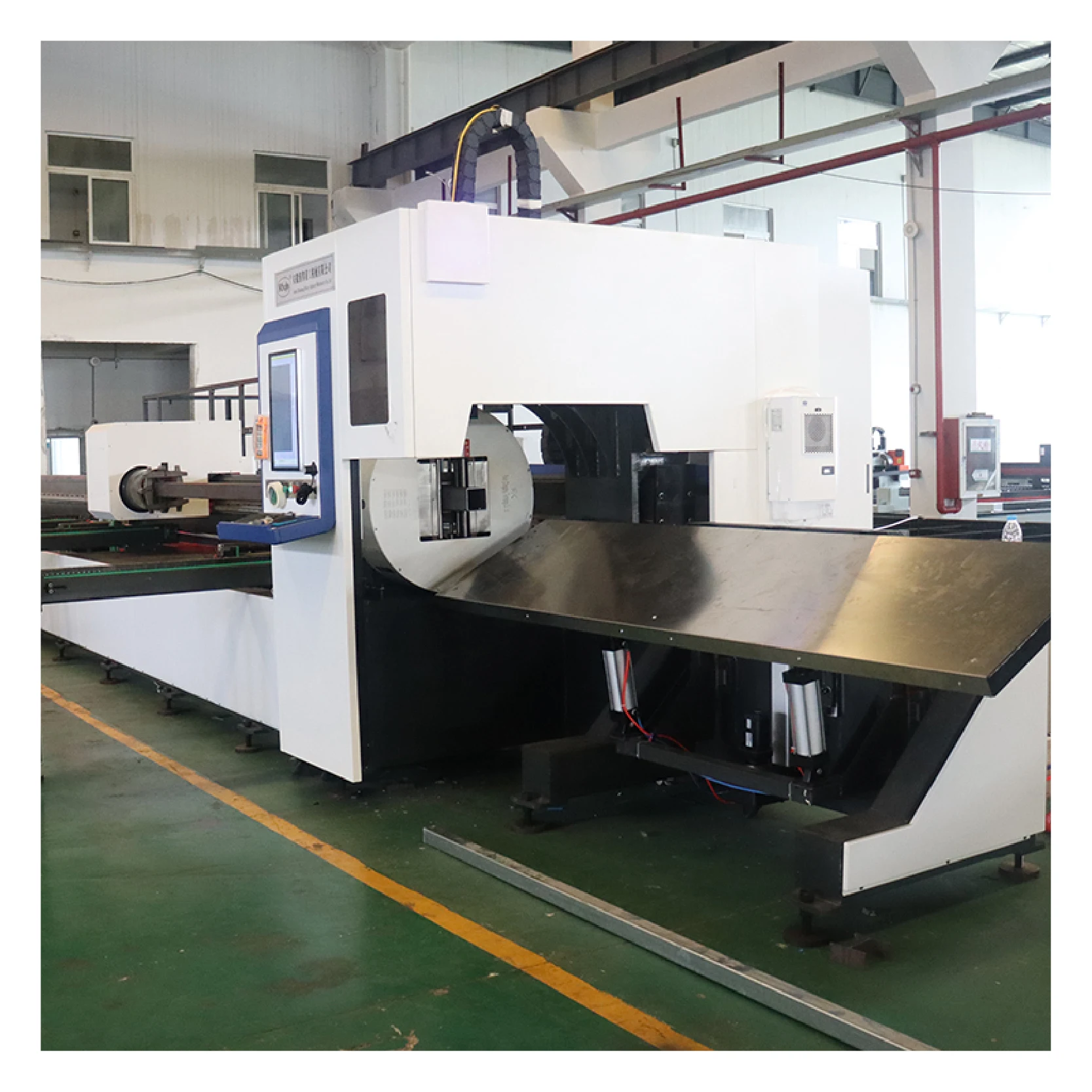 High Precision Tube Pipe Laser Cutting Machine 12000w Fiber Laser Metal Cutting Machine With CE Certificate