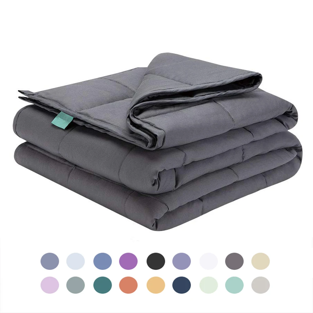 New Production Custom Cooling Weighted Super Soft 100% Bamboo Cotton Muslin Blanket Extra Large Size Muslin Bamboo Blankets