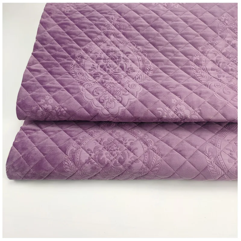 Оптовая продажа от производителя, голландский бархатный хлопковый нескользящий полуготовый тканевый стеганый чехол для дивана, подушки