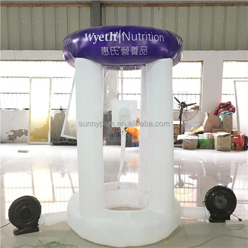 Advertising Inflatable Money Grab Cash Booth Machine money grabbing machine  inflatable cash machine For Promotion