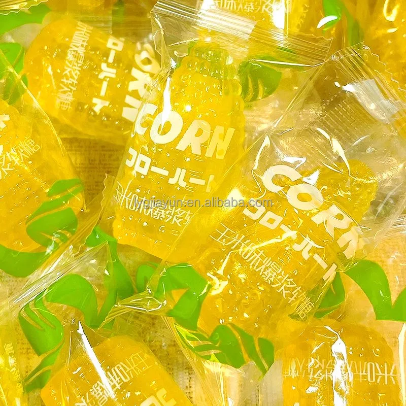 Оптовая Продажа оптовая продажа Vegan 4d жевательные мягкие конфеты кукурузное желе мармеладное варенье сладости