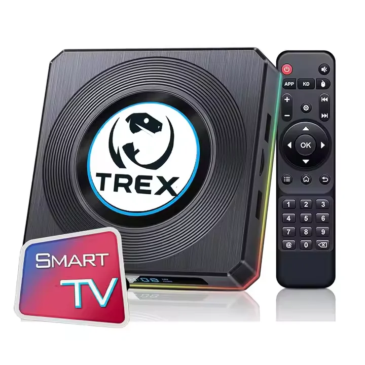 Приставка Trex IPTV с Full HD TV BOX лидер продаж высокое качество 4K Испания Франция Бельгия Нидерландская Арабская