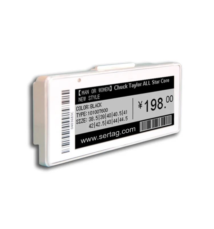 
Lora 2.9 inch Digital Price Wireless Tag NFC Electronic Shelf Label ESL 