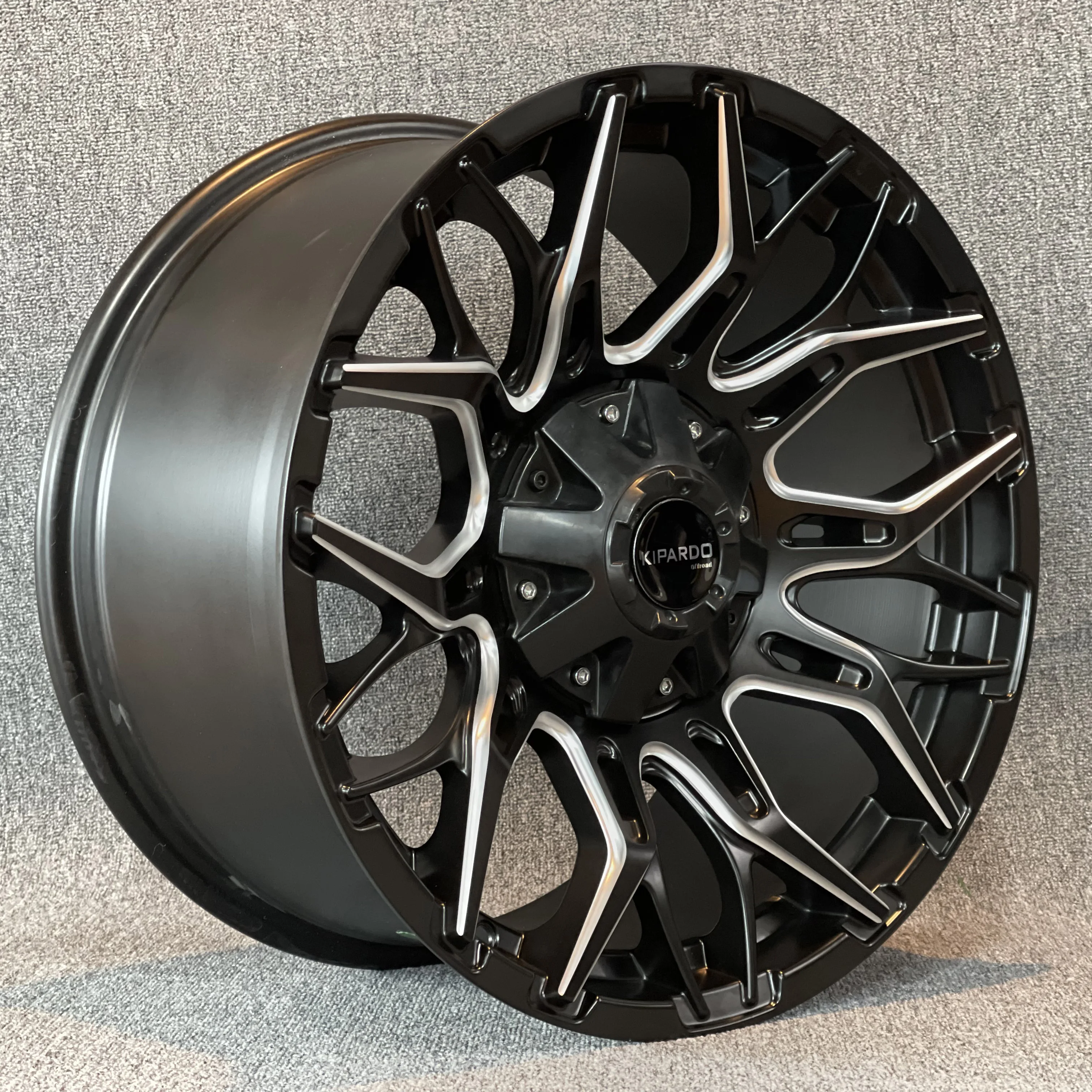 KIPARDO off-road wheel truck rim available sizes 17*8 and 18*9 ,PCD 5*114.3 to 6*139.7