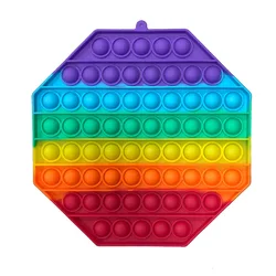 wholesale push pops bubble fidget sensory toy 4 pack pop bubble toys heart fidget toy