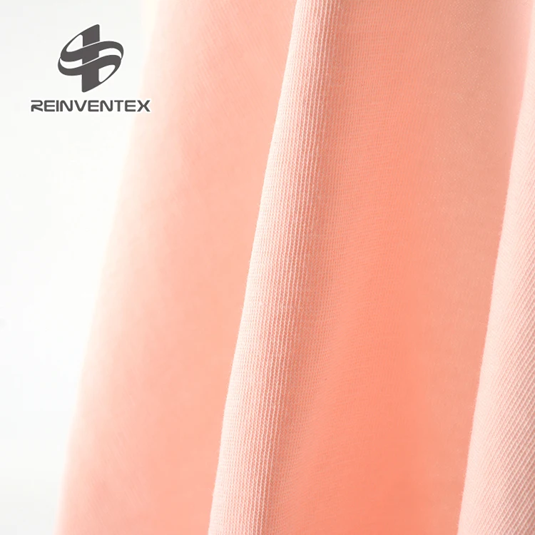 
1494-F High stretch cotton sorona waterproof antifouling custom single jersey fabric for dresses 