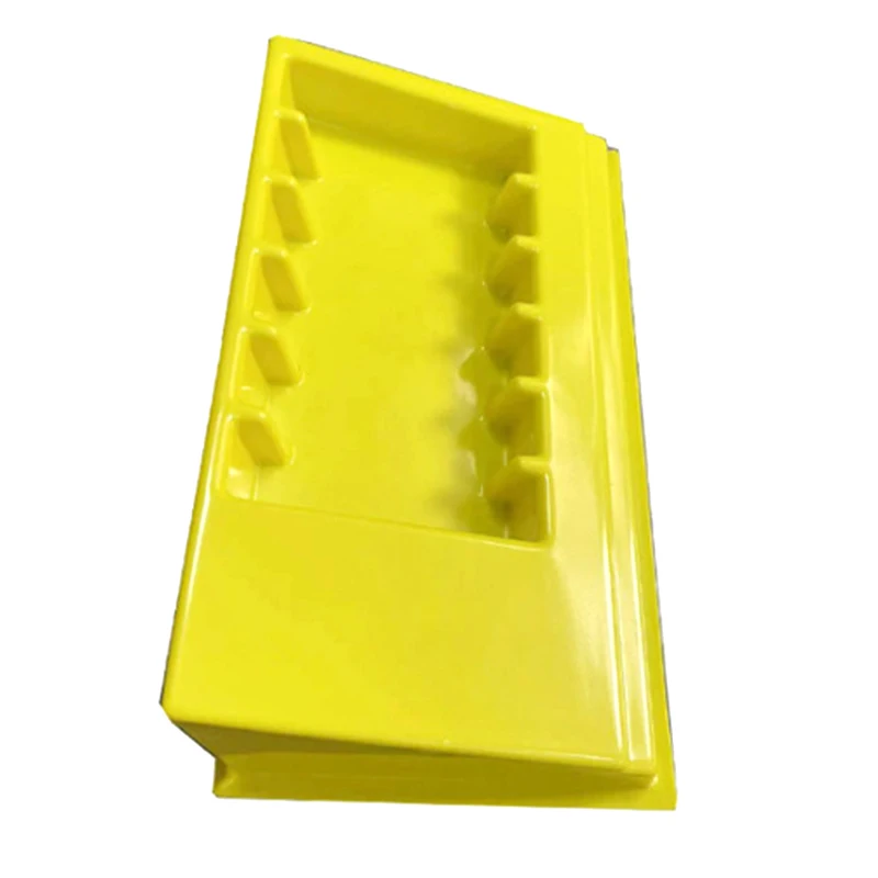 Hot selling yellow cosmetics ABS thick film blister tray