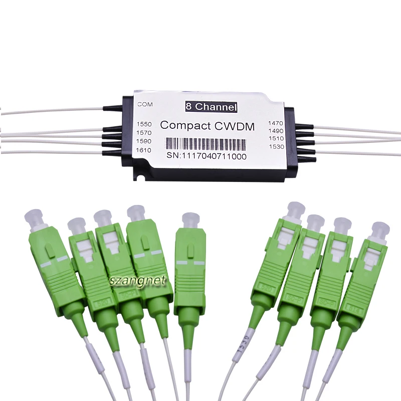 4/8 Channel CCWDM Module Mux/Demux Compact CWDM 8CH Mini CWDM