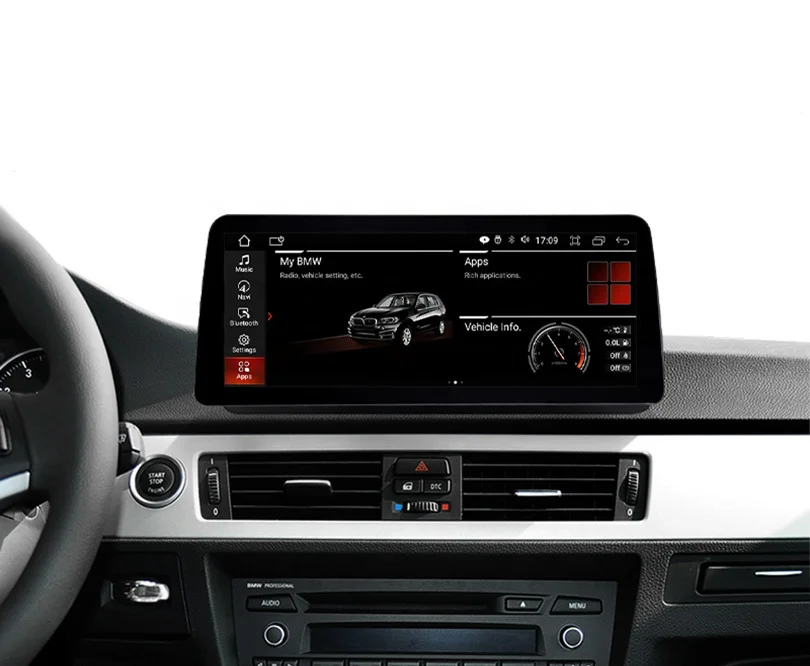 12 3 дюймовый Carplay Авто WIFI SIM Android дисплей BT PIP автомобильный видеоплеер для BMW E90 E91 E92 E93 2006-2012