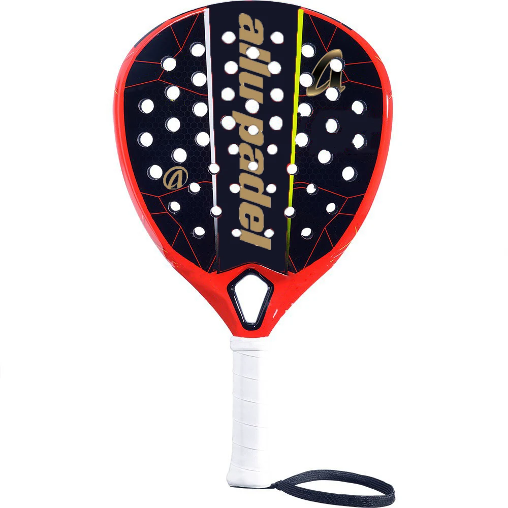 Professional top brand quality custom logo 3K/12K/18K carbon fiber palas de tennis paddle padel racket