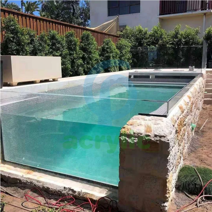 PG Water Slide Diving Board Plexiglass Acrylic Swimming Pool