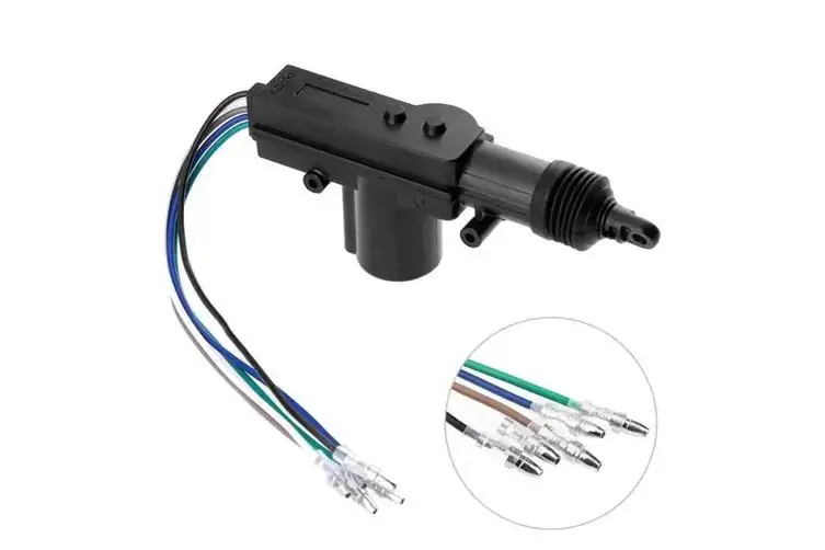 Factory Direct Good Price Universal 12V Car Power Door Lock Actuator 5 Wires