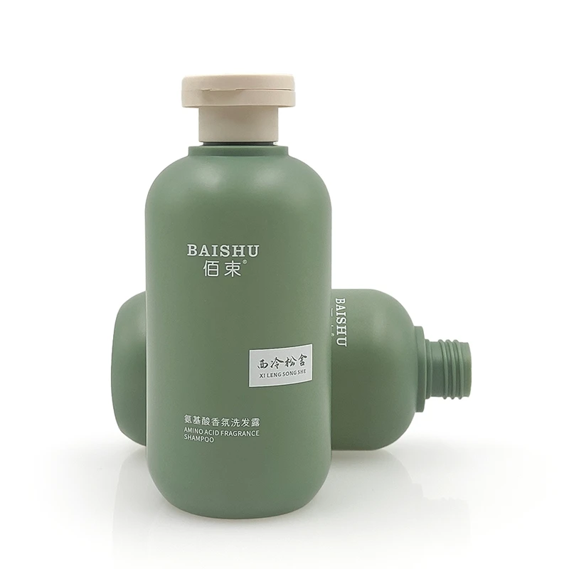 Customized Large Volume 300ml 500ml Shampoo Face Cleanser Plastic Bottle Body Wash Conditioner Care Cosmetic Packaging Bottle