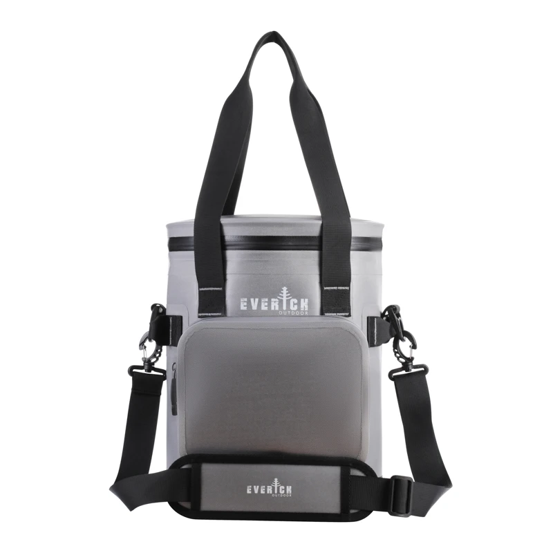 Everich Cambodia Factories Soft Cooler Camping Large Capacity Ice Cooler Box 840D TPU Waterproof Round Ice Cooler Bag