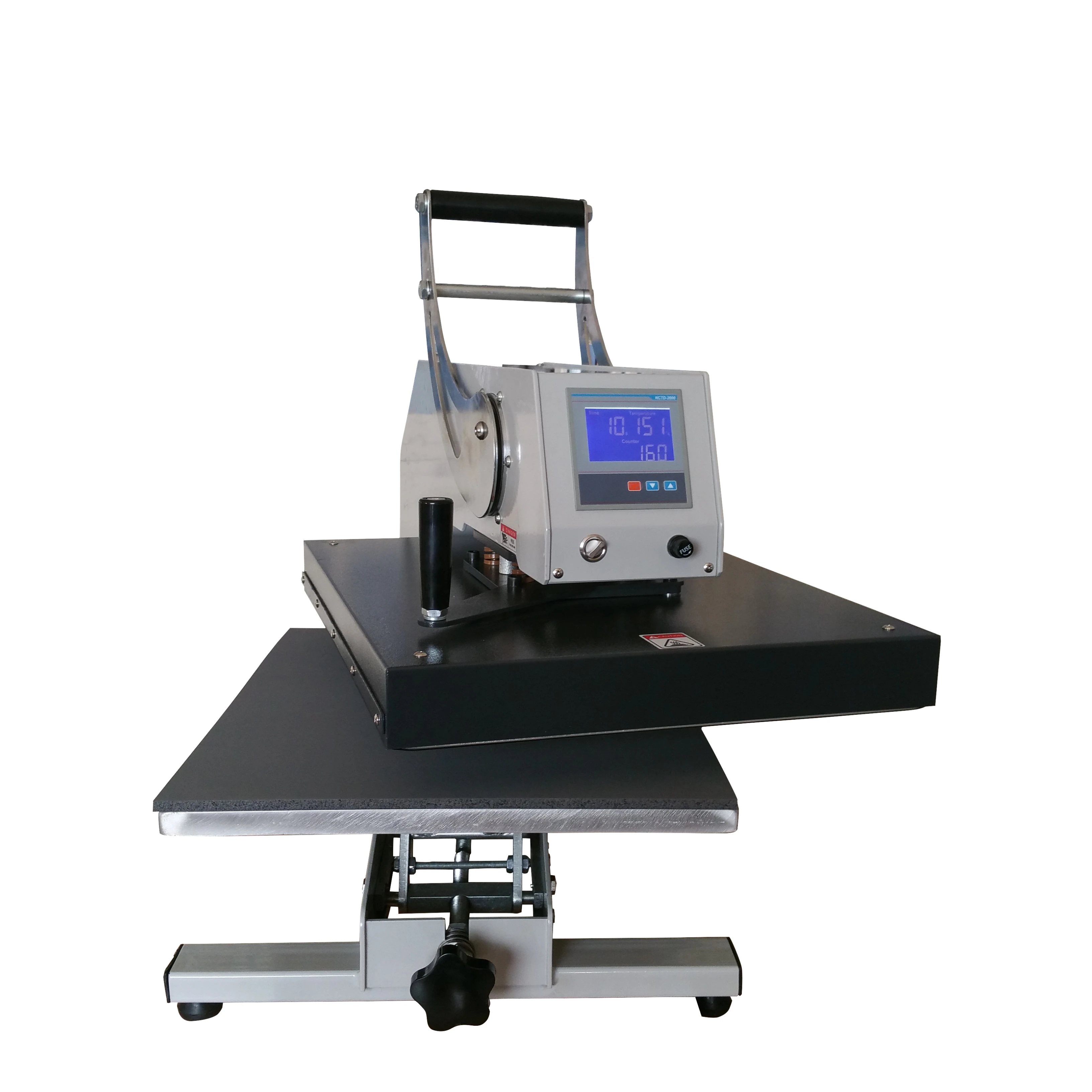 Padeen Silk Screenprinting Equipment Manual Heat Press Machine For T Shirt Printing