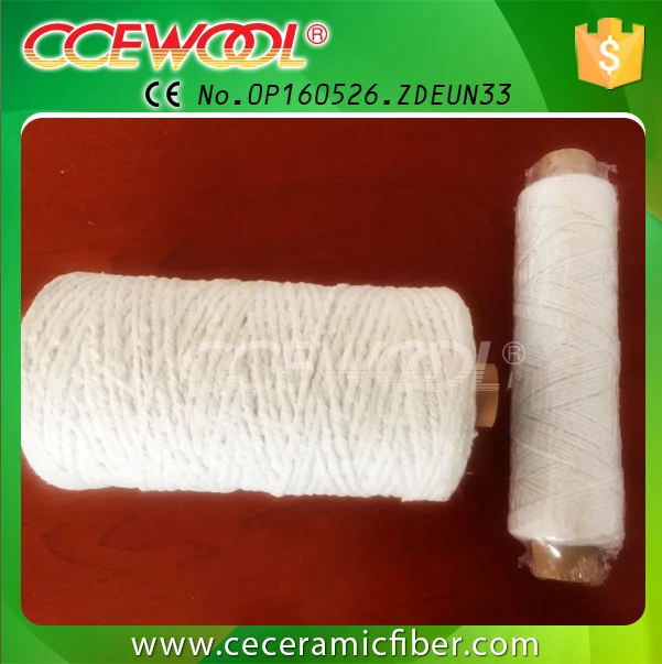 1260 Standard Refractory Material Ceramic Fiber Yarn With ISO & CE,REACH Quality System