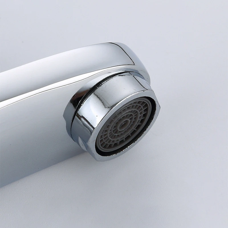 stainless steel chrome bathroom brass wash hot and cold basin faucet mixer