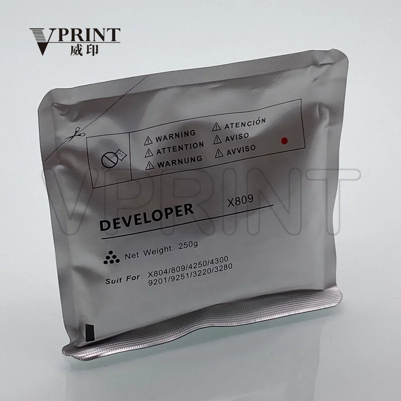 Compatible NEW Black Cayn Magenta Yellow Developer X809 for Samsung X4250 X4300 SCX 9201 9251 3220 3280 Printer Spare Parts
