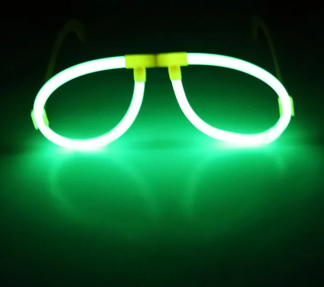 Light Up Glow Fluorescence Eye Glasses for Christmas Party