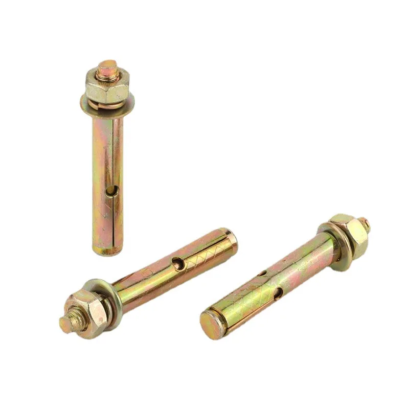 High-Quality Galvanized Expansion Screws for Strong and Durable Fastening - Available in M6, M8, M10, M12, and M14