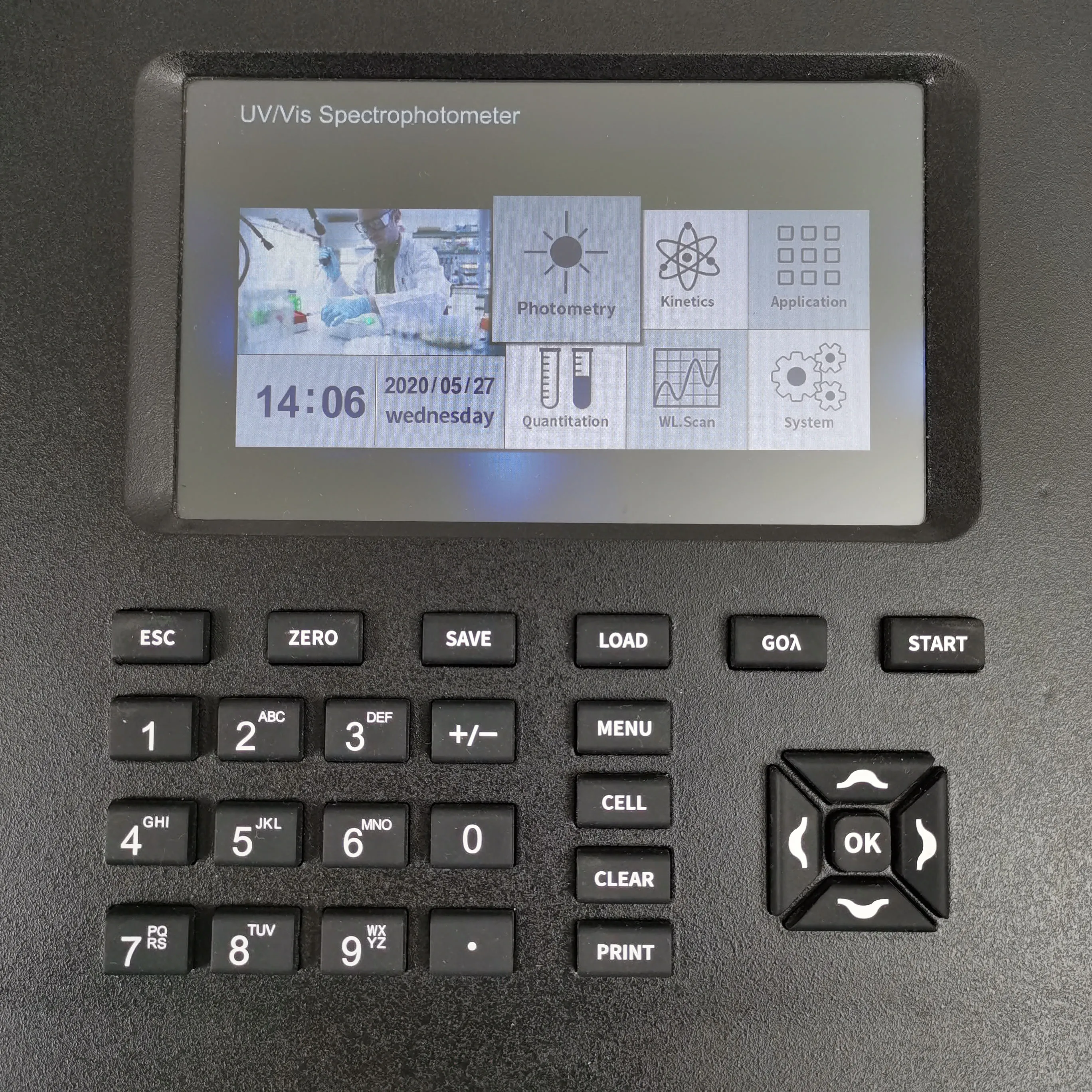 Laboratory Dual Beam 1nm Slit 190-1100nm Uv Vis Spectrophotometer