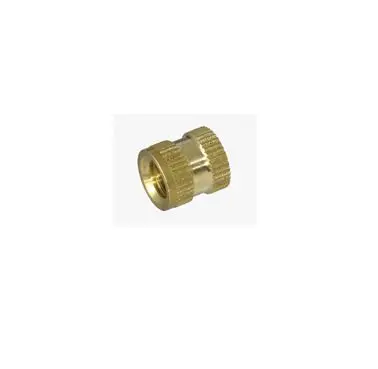 Custom Furniture Threaded Inserts M6 x 9 Brass Factory Stock-Nut Insert