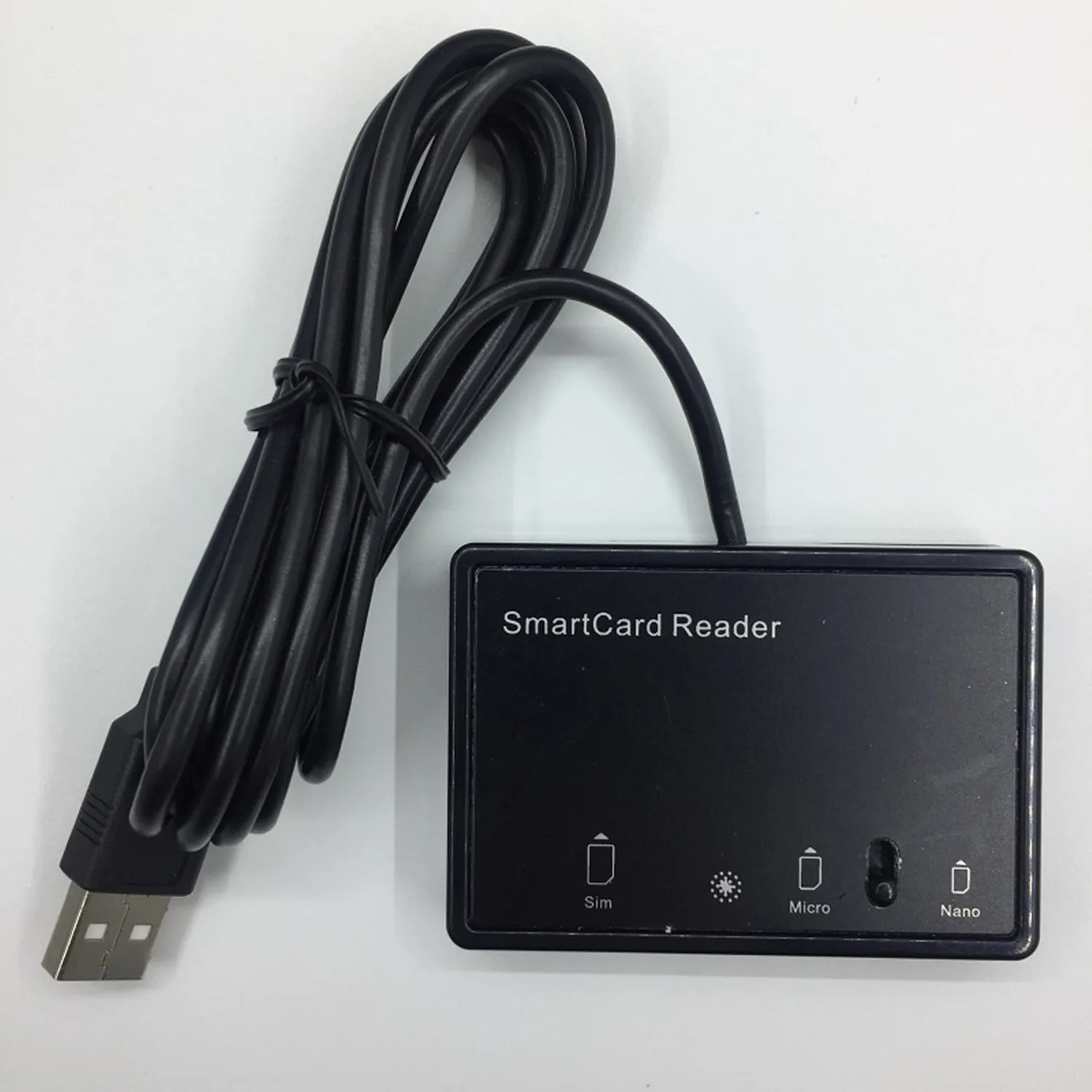 Новое поступление 4 в 1 MCR3516 USB-устройство считывания смарт-карт ISO/IEC 7816 USB CCID PC/SC