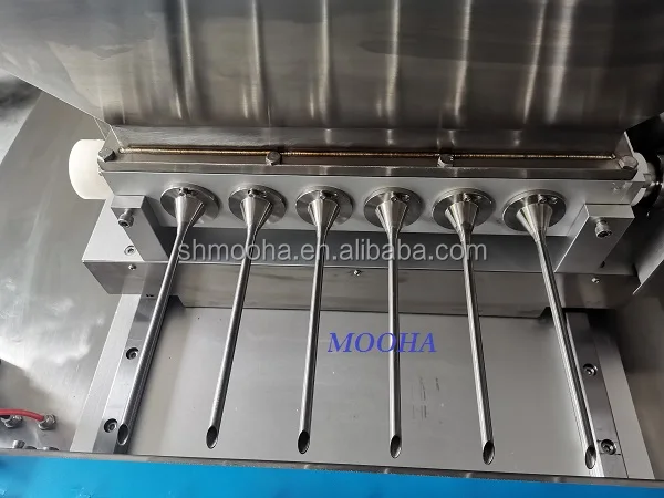 croissant bread pastry donut chocolate cream paste injecting equipment butter cream stuffing bread filling machine